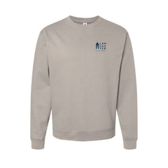 City of Lancaster - Unisex Midweight Crewneck Sweatshirt - Left Chest