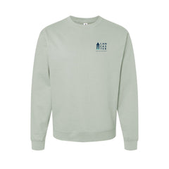 City of Lancaster - Unisex Midweight Crewneck Sweatshirt - Left Chest