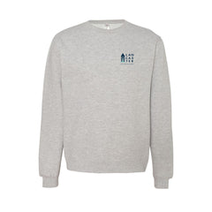 City of Lancaster - Unisex Midweight Crewneck Sweatshirt - Left Chest