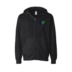 Datafield Technology Services - Unisex Midweight Full-Zip Hooded Sweatshirt
