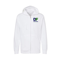 Datafield Technology Services - Unisex Midweight Full-Zip Hooded Sweatshirt