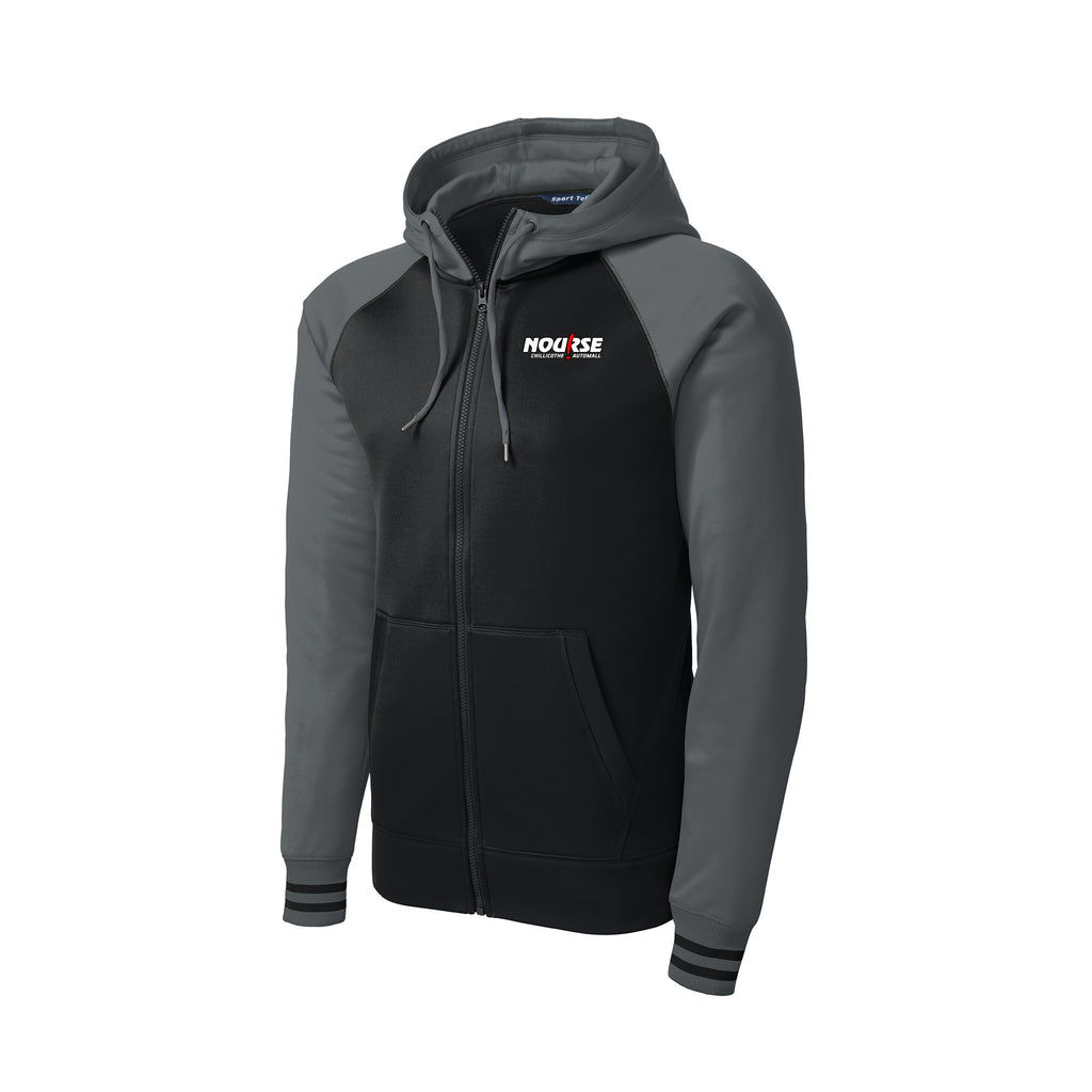 Nourse - Sport-Tek® Sport-Wick® Varsity Fleece Full-Zip Hooded Jacket