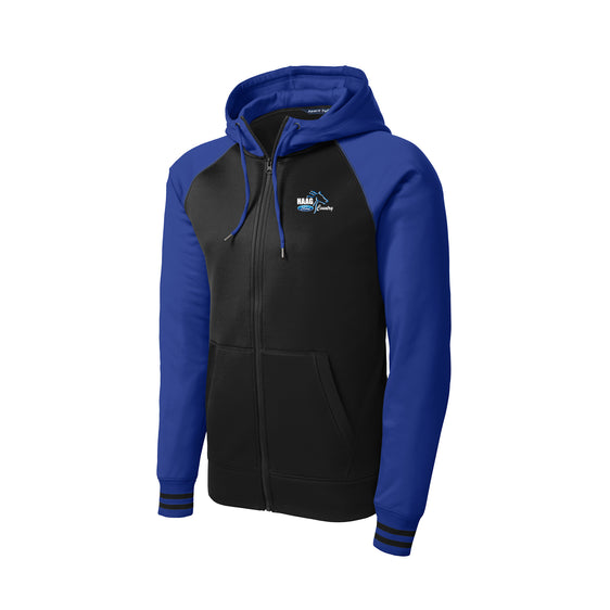Haag Ford - Sport-Tek® Sport-Wick® Varsity Fleece Full-Zip Hooded Jacket