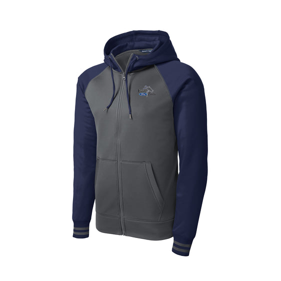 Haag Ford - Sport-Tek® Sport-Wick® Varsity Fleece Full-Zip Hooded Jacket