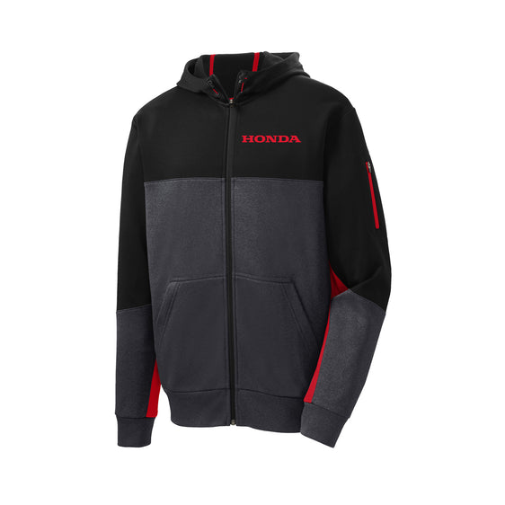 Honda of America - Sport-Tek® Tech Fleece Colorblock Full-Zip Hooded Jacket