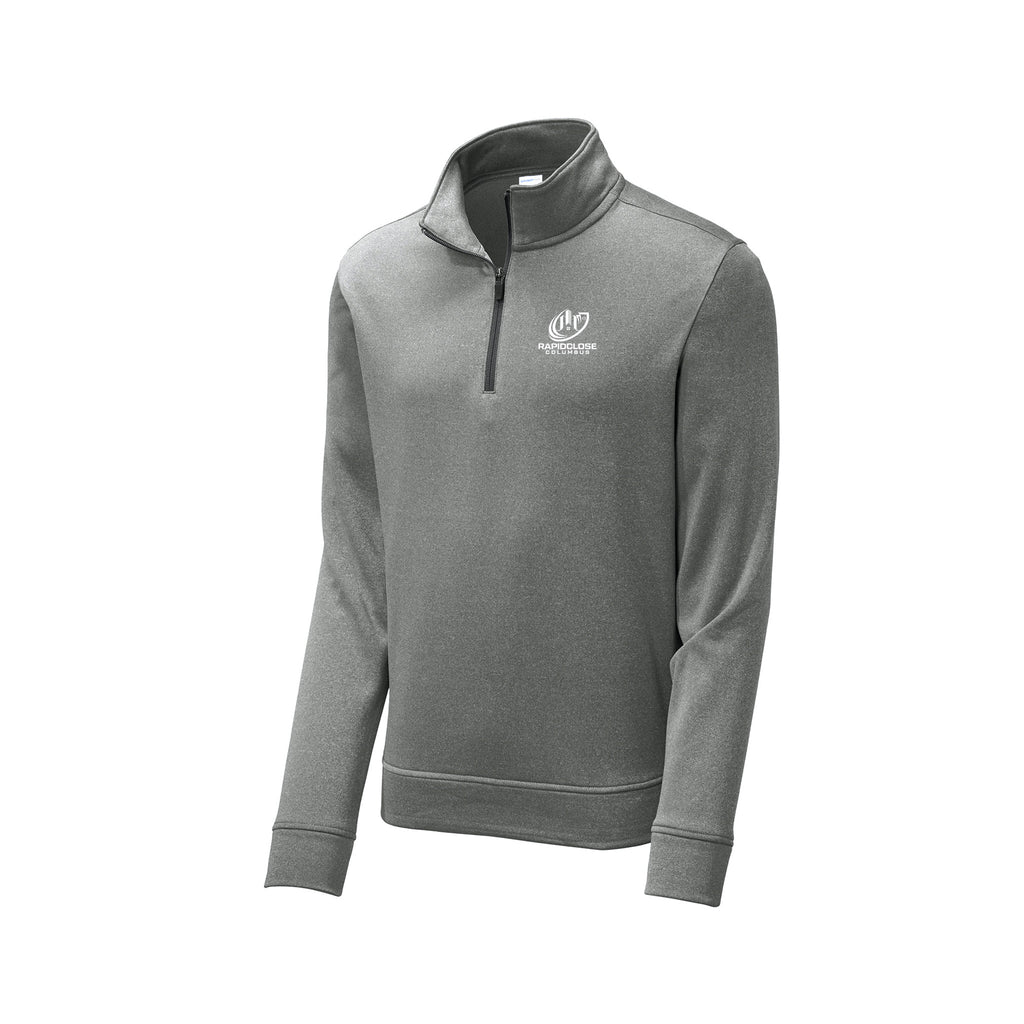 Rapid Close Columbus - Sport-Tek ® PosiCharge ® Sport-Wick ® Heather Fleece 1/4-Zip Pullover