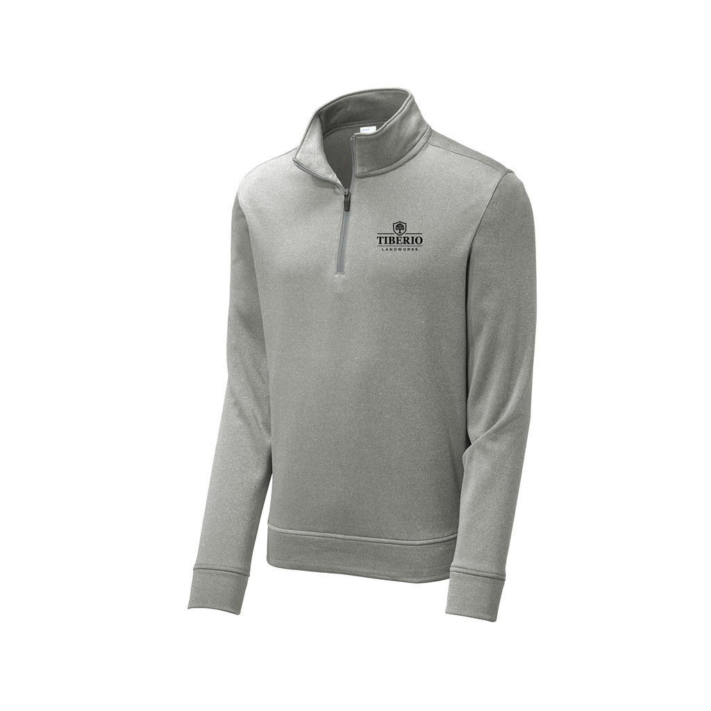 Tiberio - Sport-Tek ® PosiCharge ® Sport-Wick ® Heather Fleece 1/4-Zip Pullover