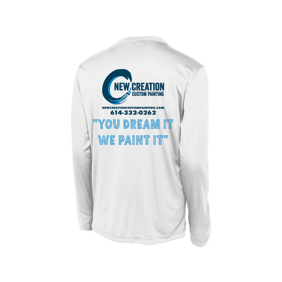 New Creation Painting - Sport-Tek® Long Sleeve PosiCharge® Competitor™ Tee