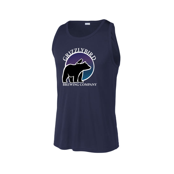 GrizzlyBird Brewing Company - Moon Logo - Sport-Tek® PosiCharge® Competitor™ Tank
