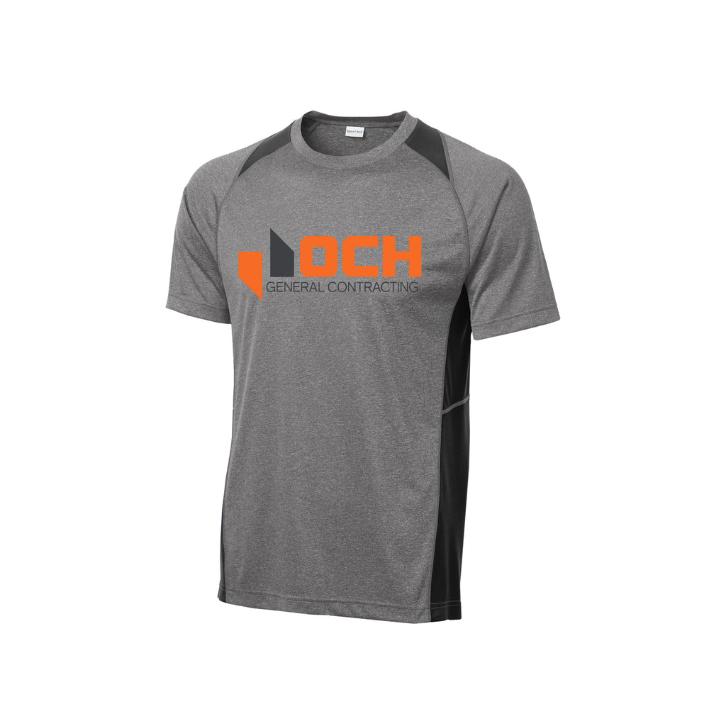 OCH - Sport-Tek® Heather Colorblock Contender™ Tee