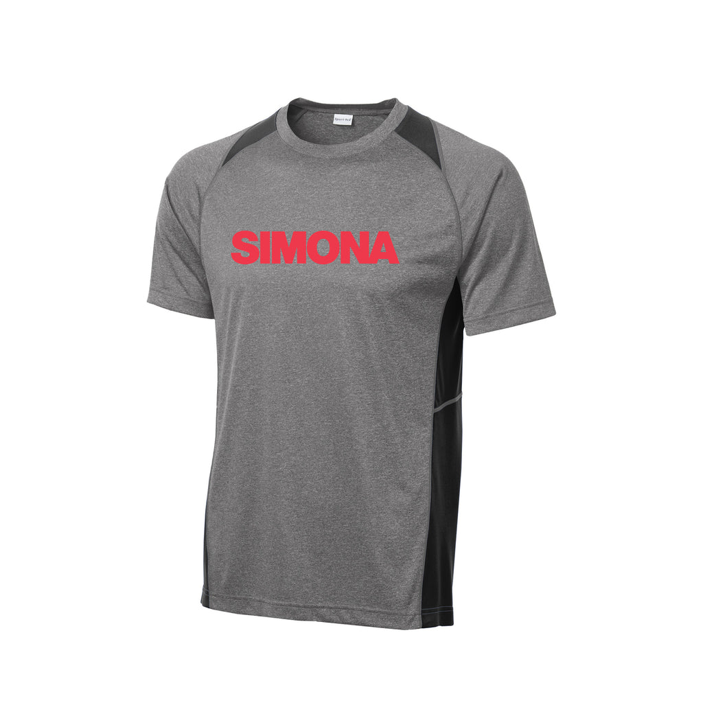 Simona - Sport-Tek® Heather Colorblock Contender™ Tee