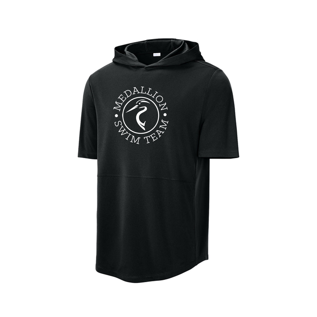Medallion Swim Team - Sport-Tek® Club Short Sleeve Hoodie