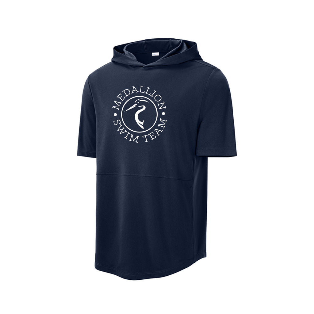 Medallion Swim Team - Sport-Tek® Club Short Sleeve Hoodie
