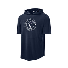 Medallion Swim Team - Sport-Tek® Club Short Sleeve Hoodie