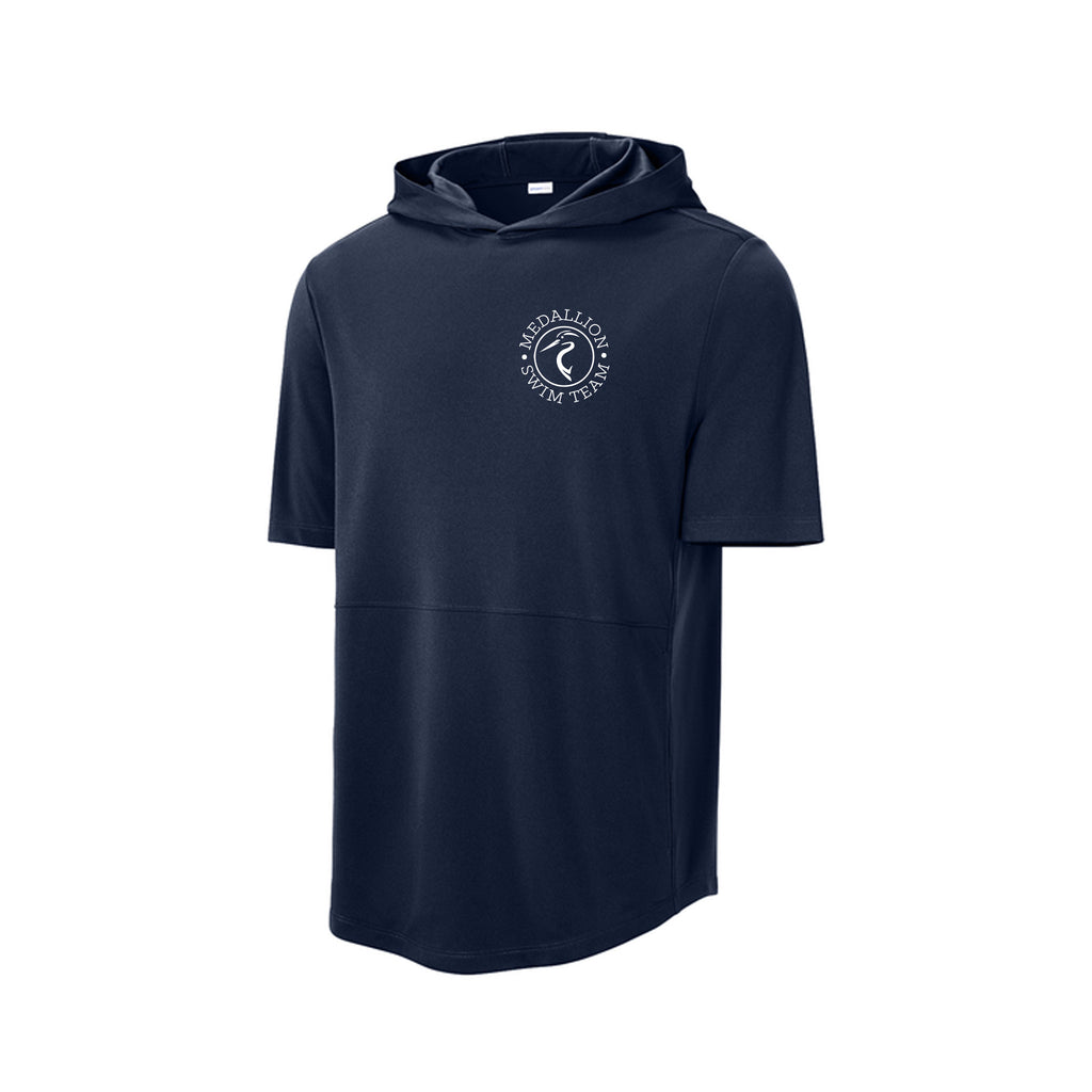 Medallion Swim Team - Sport-Tek® Club Short Sleeve Hoodie