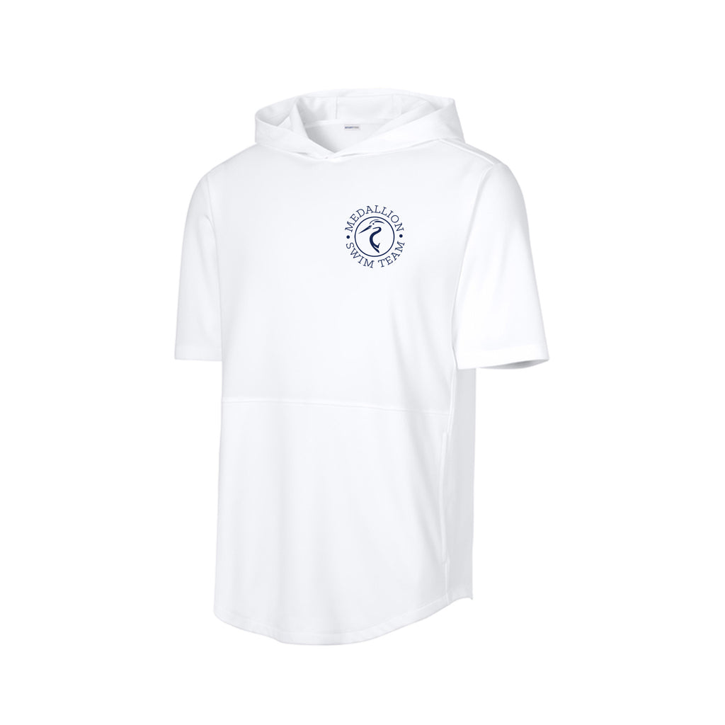 Medallion Swim Team - Sport-Tek® Club Short Sleeve Hoodie