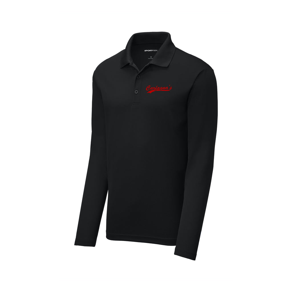 Carfagnas Catering - Sport-Tek ® PosiCharge ® RacerMesh ® Long Sleeve Polo