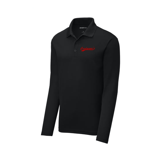 Carfagnas Front of House Staff - Sport-Tek ® PosiCharge ® RacerMesh ® Long Sleeve Polo