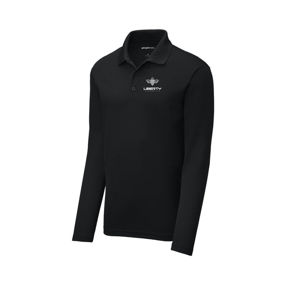 Liberty Automotive - Sport-Tek ® PosiCharge ® RacerMesh ® Long Sleeve Polo