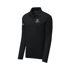Liberty Automotive - Sport-Tek ® PosiCharge ® RacerMesh ® Long Sleeve Polo