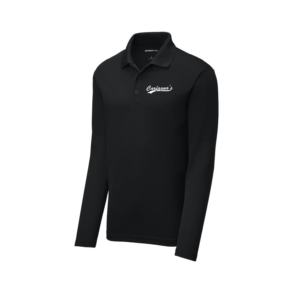Carfagnas Catering - Sport-Tek ® PosiCharge ® RacerMesh ® Long Sleeve Polo