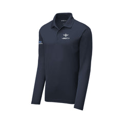 Liberty Automotive - Sport-Tek ® PosiCharge ® RacerMesh ® Long Sleeve Polo