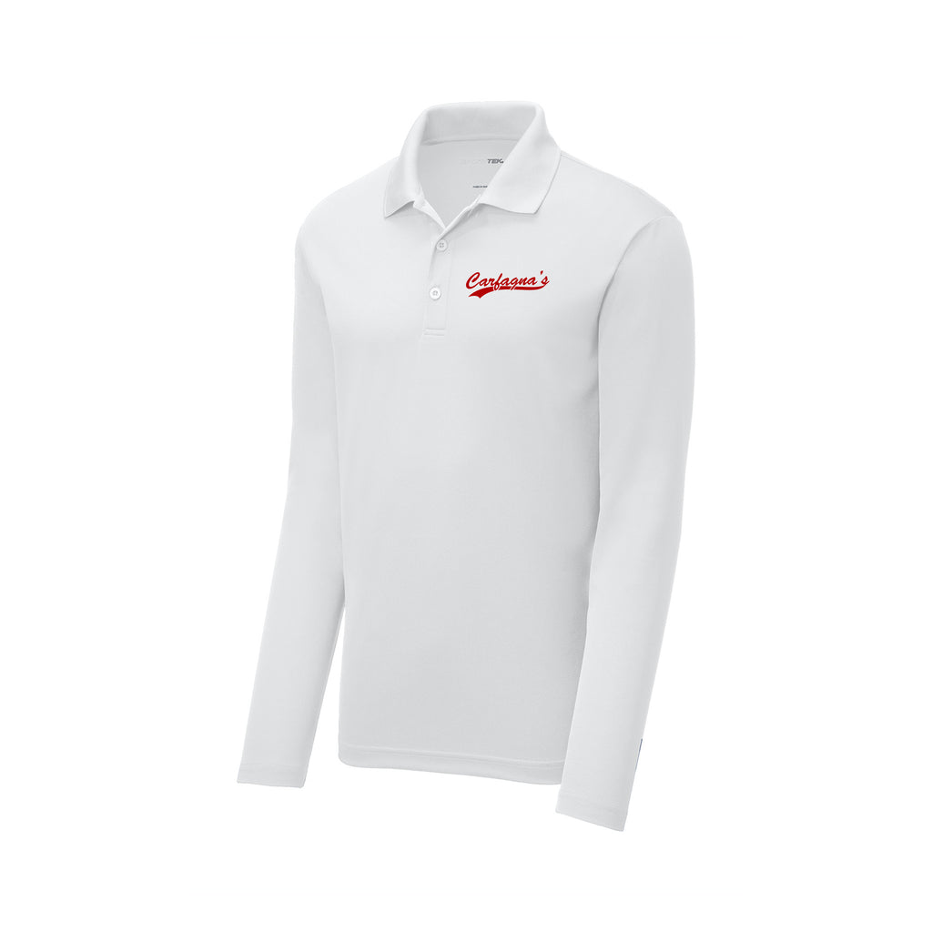 Carfagnas Catering - Sport-Tek ® PosiCharge ® RacerMesh ® Long Sleeve Polo