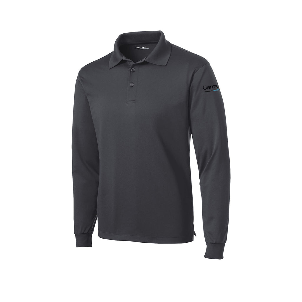 Germain Honda of Ann Arbor - Sport-Tek® Long Sleeve Micropique Sport-Wick® Polo
