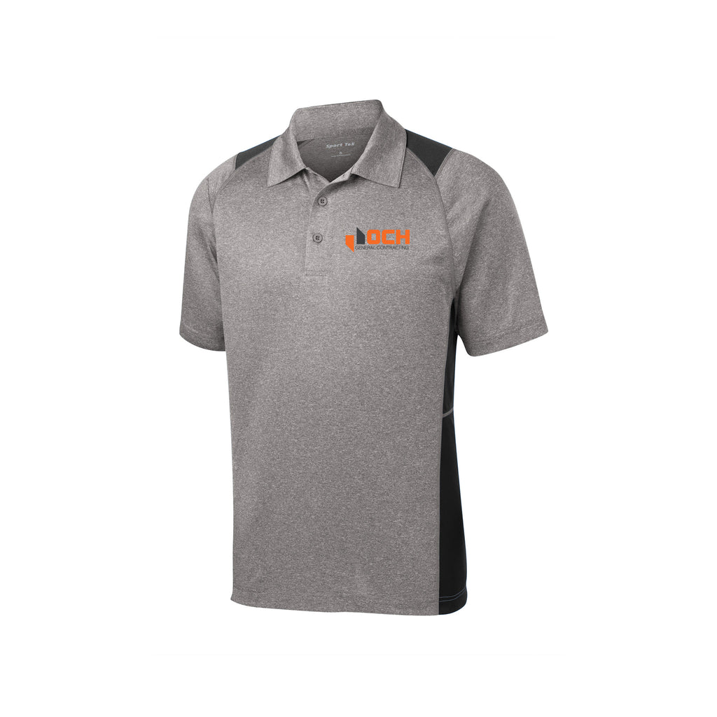 OCH - Sport-Tek® Heather Colorblock Contender™ Polo