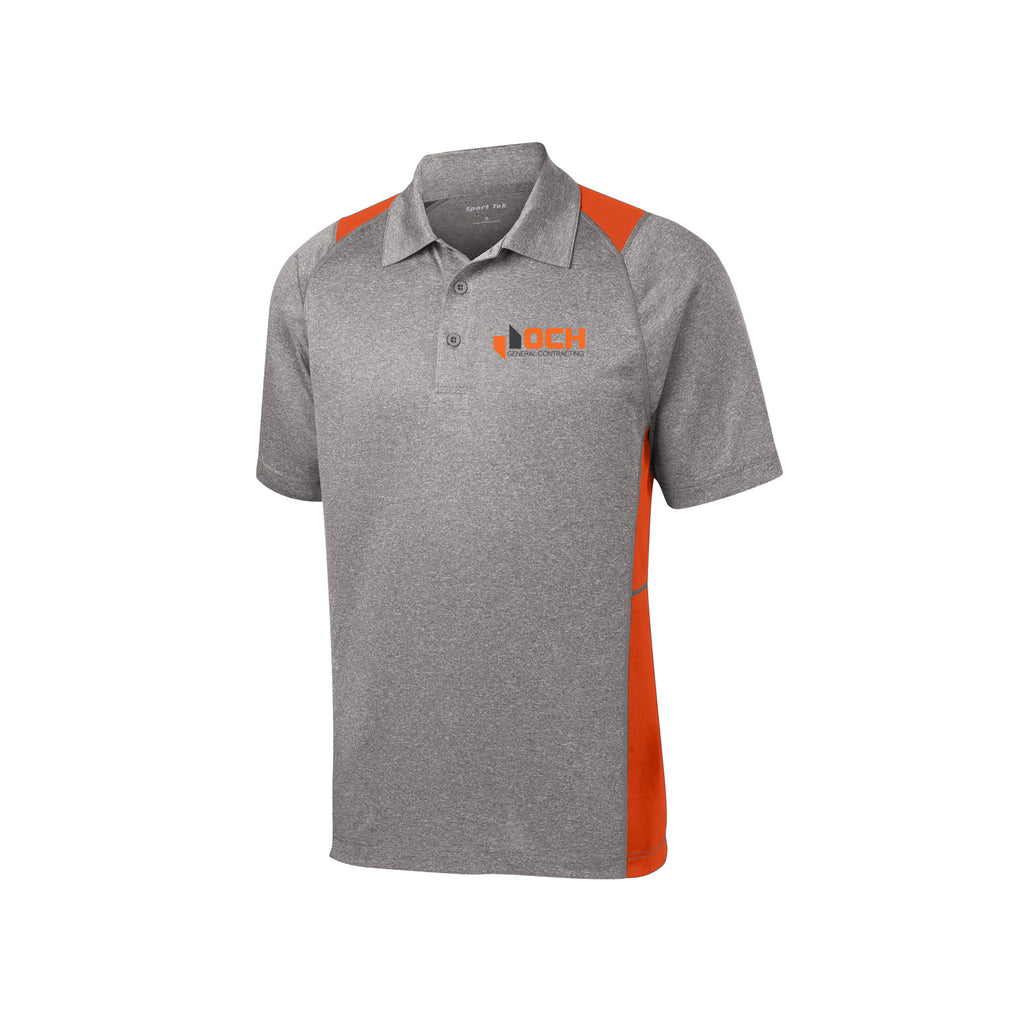 OCH - Sport-Tek® Heather Colorblock Contender™ Polo