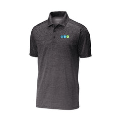 GBQ - Sport-Tek ® Ombre Heather Polo