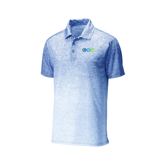 GBQ - Sport-Tek ® Ombre Heather Polo