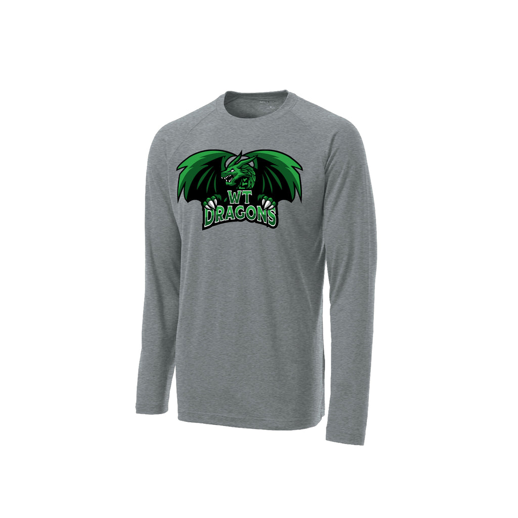 WT Dragons - Sport-Tek® Long Sleeve Ultimate Performance Crew