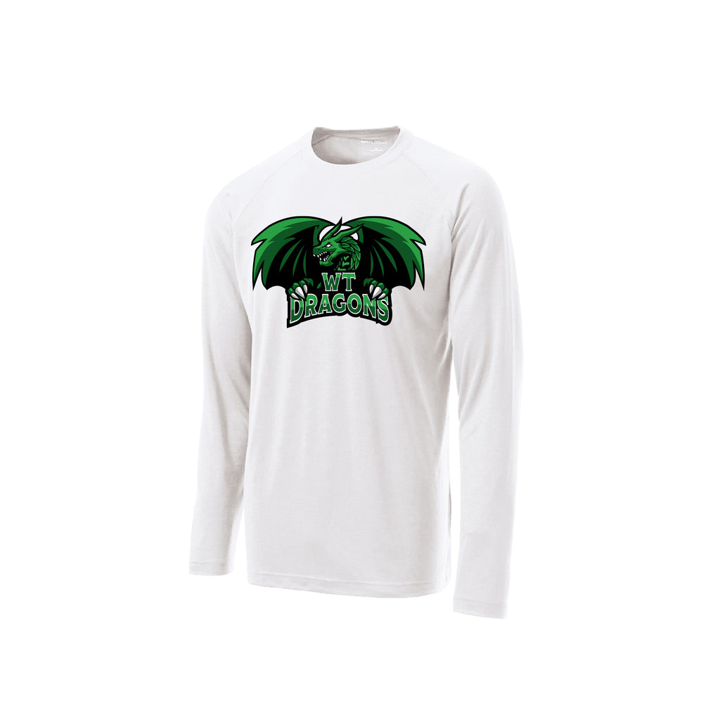 WT Dragons - Sport-Tek® Long Sleeve Ultimate Performance Crew