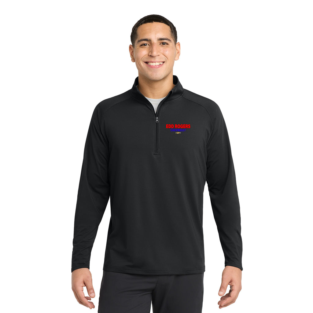 Edd Rogers Valley Chevrolet - Sport-Tek® Sport-Wick® Stretch 1/4-Zip Pullover