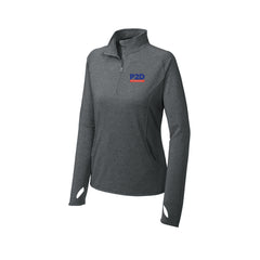 P2D - Sport-Tek® Ladies Sport-Wick® Stretch 1/4-Zip Pullover
