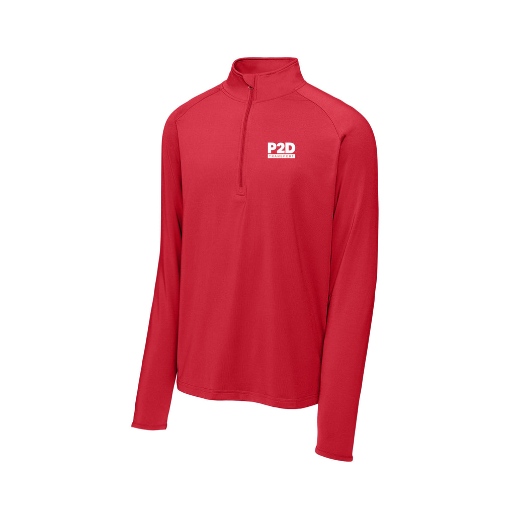 P2D - Sport-Tek® Sport-Wick® Stretch 1/4-Zip Pullover
