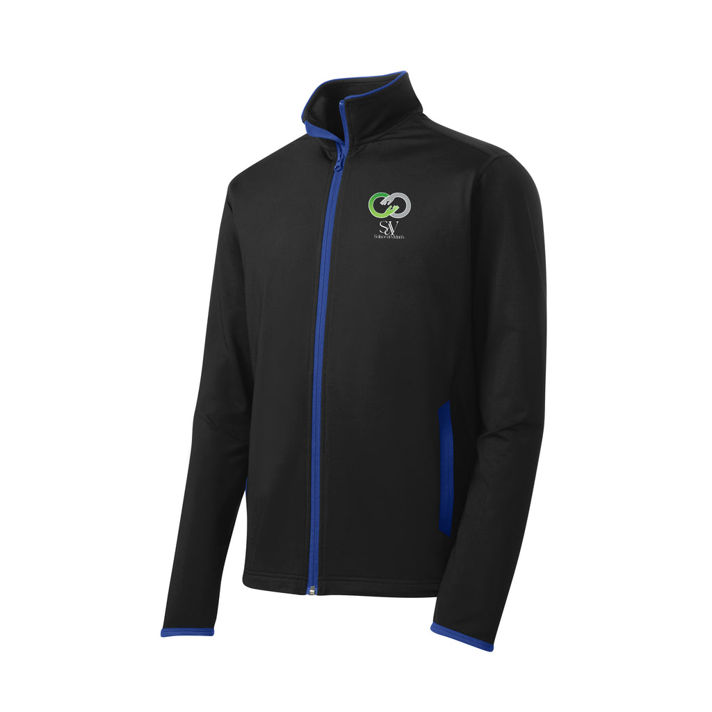 Solace at Vivians - Sport-Tek® Sport-Wick® Stretch Contrast Full-Zip Jacket