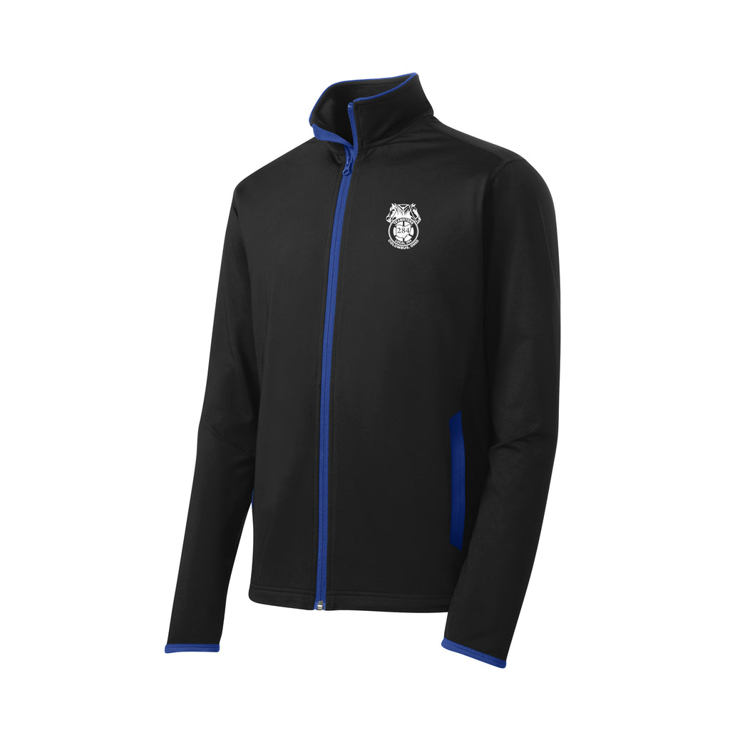 Teamsters Local 284 - Sport-Tek® Sport-Wick® Stretch Contrast Full-Zip Jacket