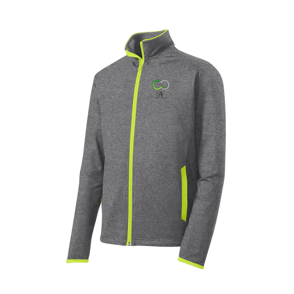 Solace at Vivians - Sport-Tek® Sport-Wick® Stretch Contrast Full-Zip Jacket