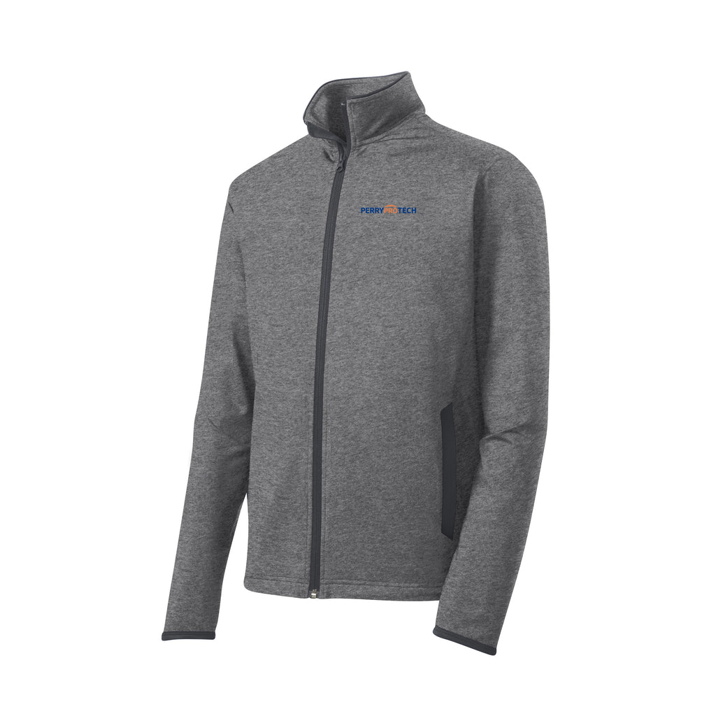 Perry ProTECH - Sport-Tek® Sport-Wick® Stretch Contrast Full-Zip Jacket