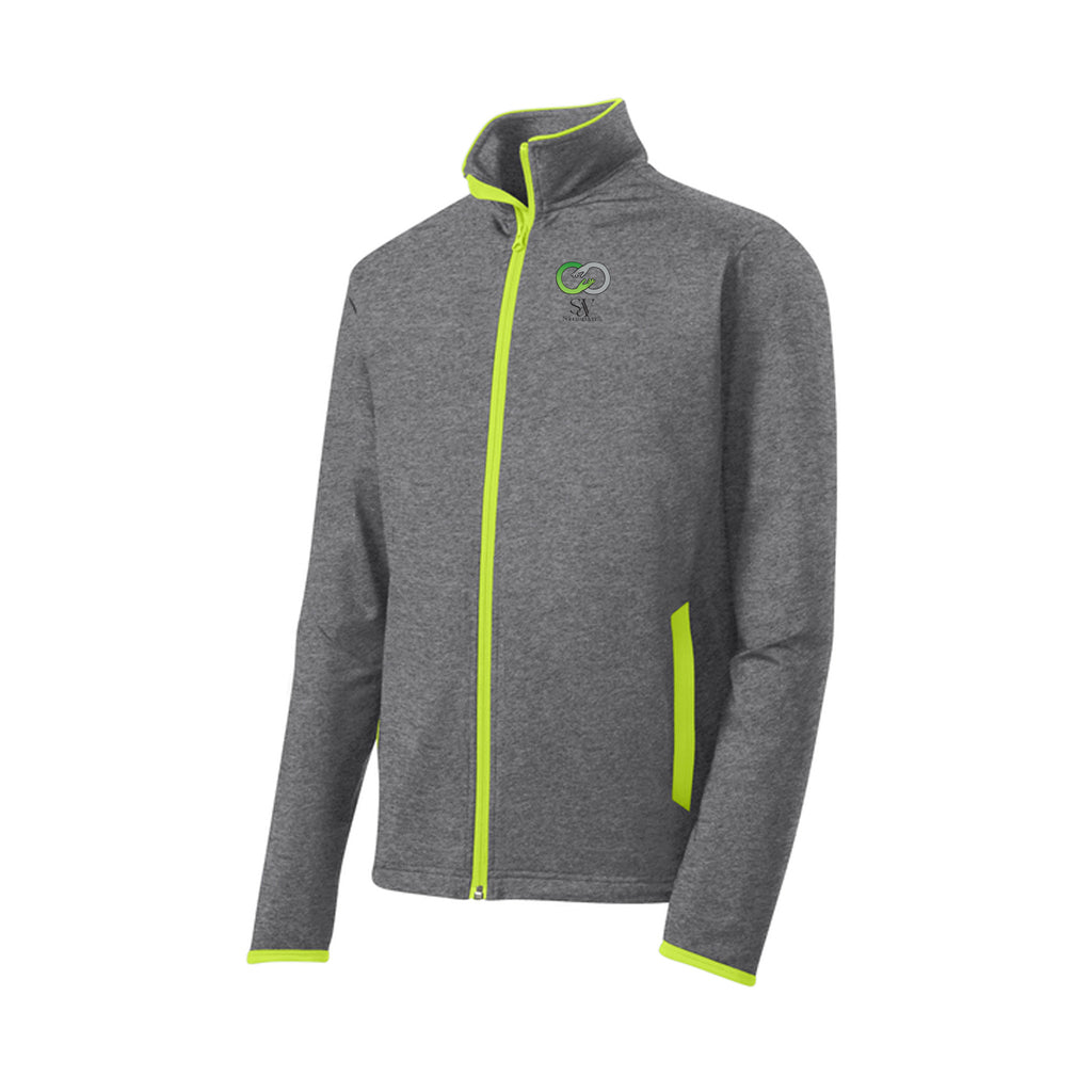 Solace at Vivians - Sport-Tek® Sport-Wick® Stretch Contrast Full-Zip Jacket