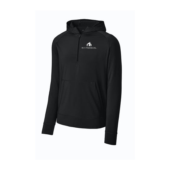 M/I Financial - Sport-Tek® Sport-Wick® Stretch 1/2-Zip Hoodie