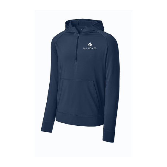 M/I Homes - Sport-Tek® Sport-Wick® Stretch 1/2-Zip Hoodie