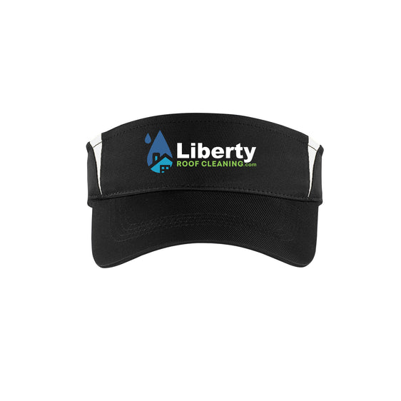 Liberty Roof Cleaning - Sport-Tek® Dry Zone® Colorblock Visor