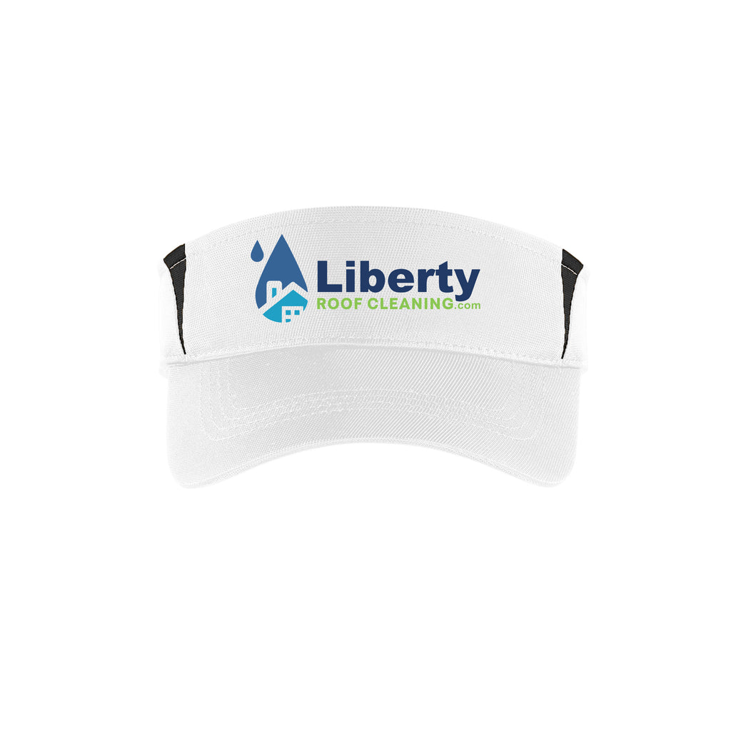 Liberty Roof Cleaning - Sport-Tek® Dry Zone® Colorblock Visor