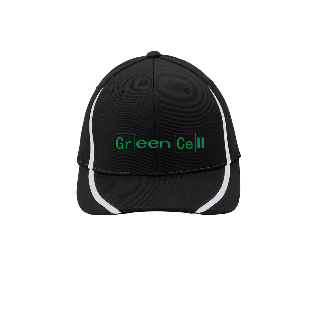 Green Cell - Sport-Tek® Flexfit® Performance Colorblock Cap
