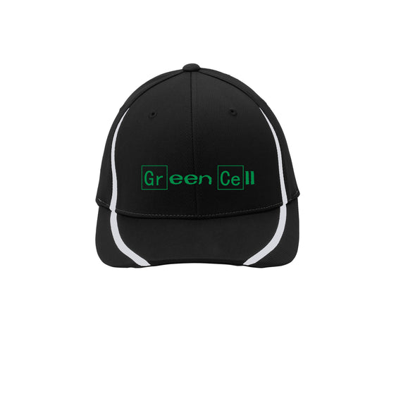 Green Cell - Sport-Tek® Flexfit® Performance Colorblock Cap