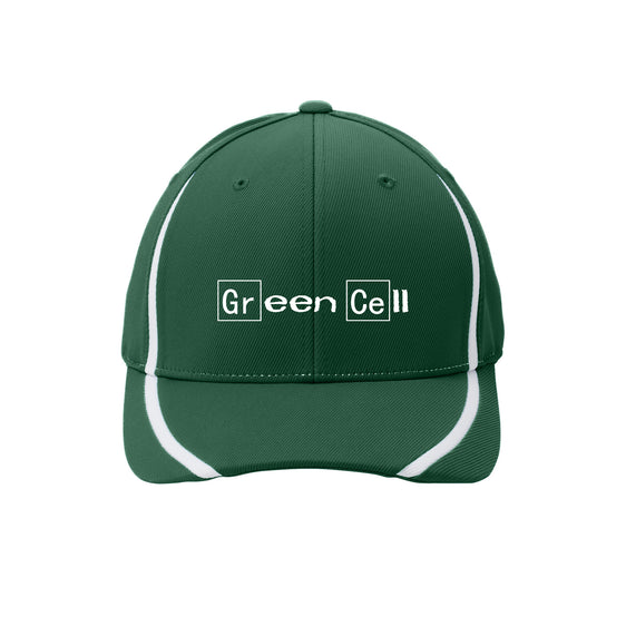 Green Cell - Sport-Tek® Flexfit® Performance Colorblock Cap