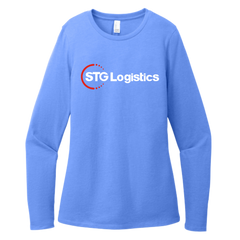 STG Logistics - District® Women’s Perfect Blend® CVC Long Sleeve Tee